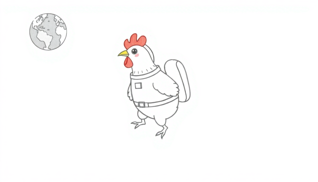 Chicken in Space