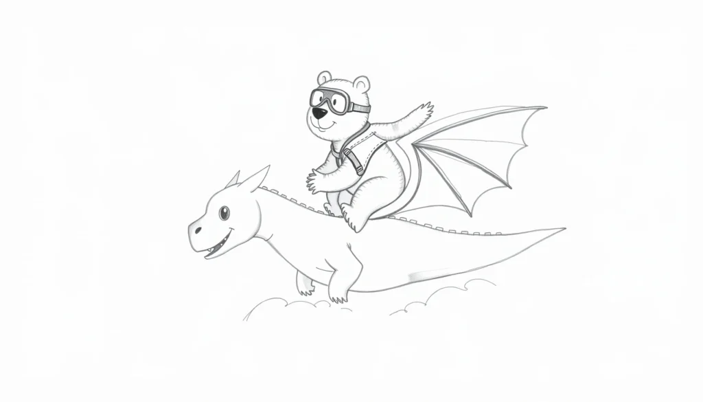 Dragon Rider Bear