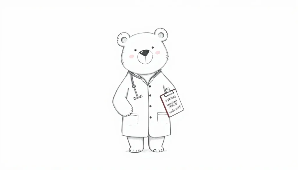 Draw Doctor Bear