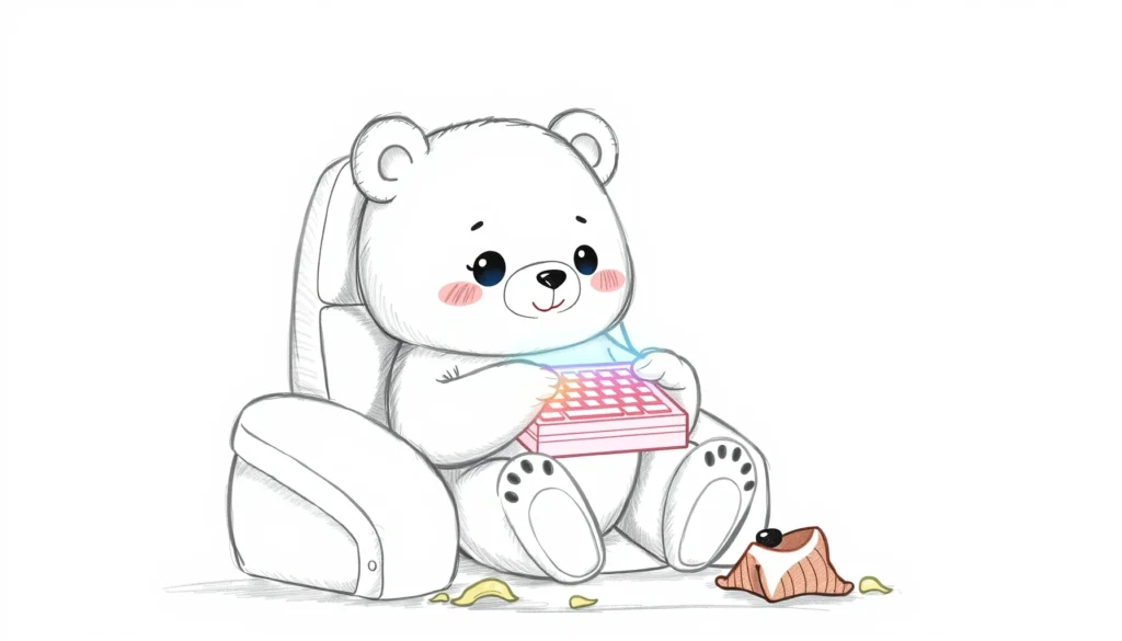 Gaming Kawaii Bear