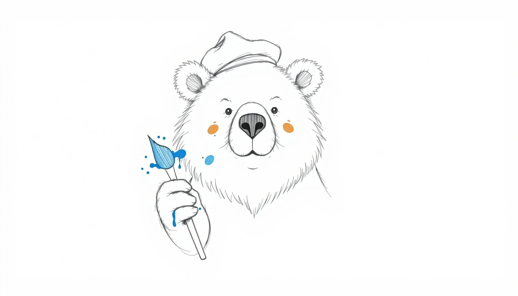 Draw Artist Bear