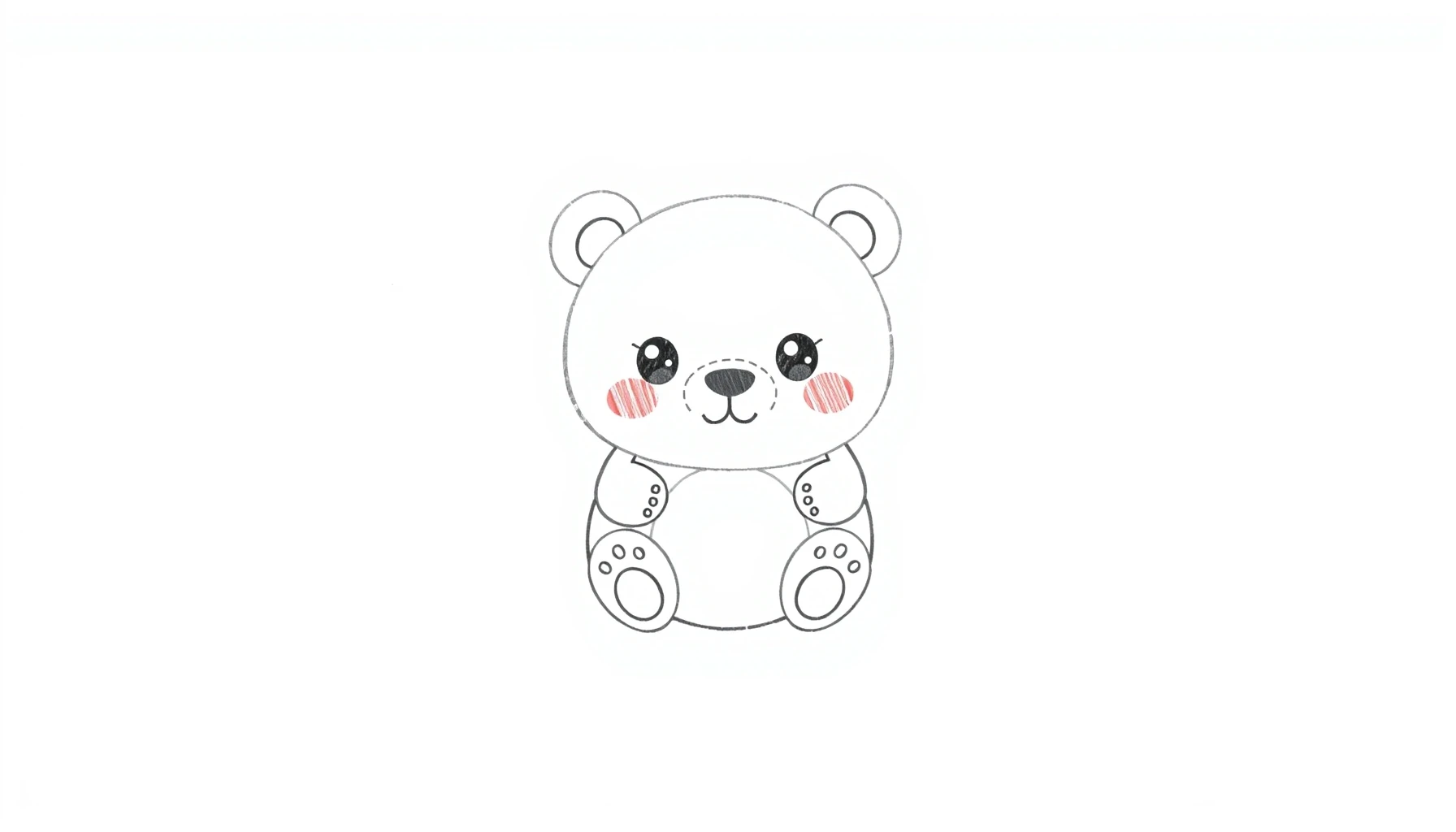 Draw Kawaii Bear