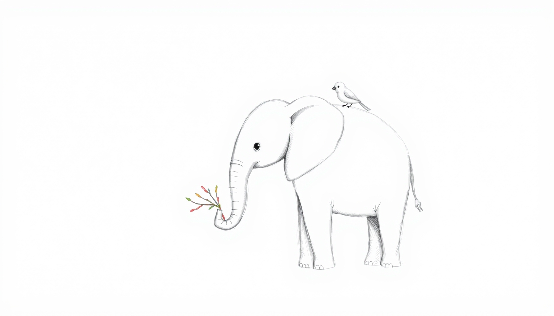 Bird-Friend-Elephant