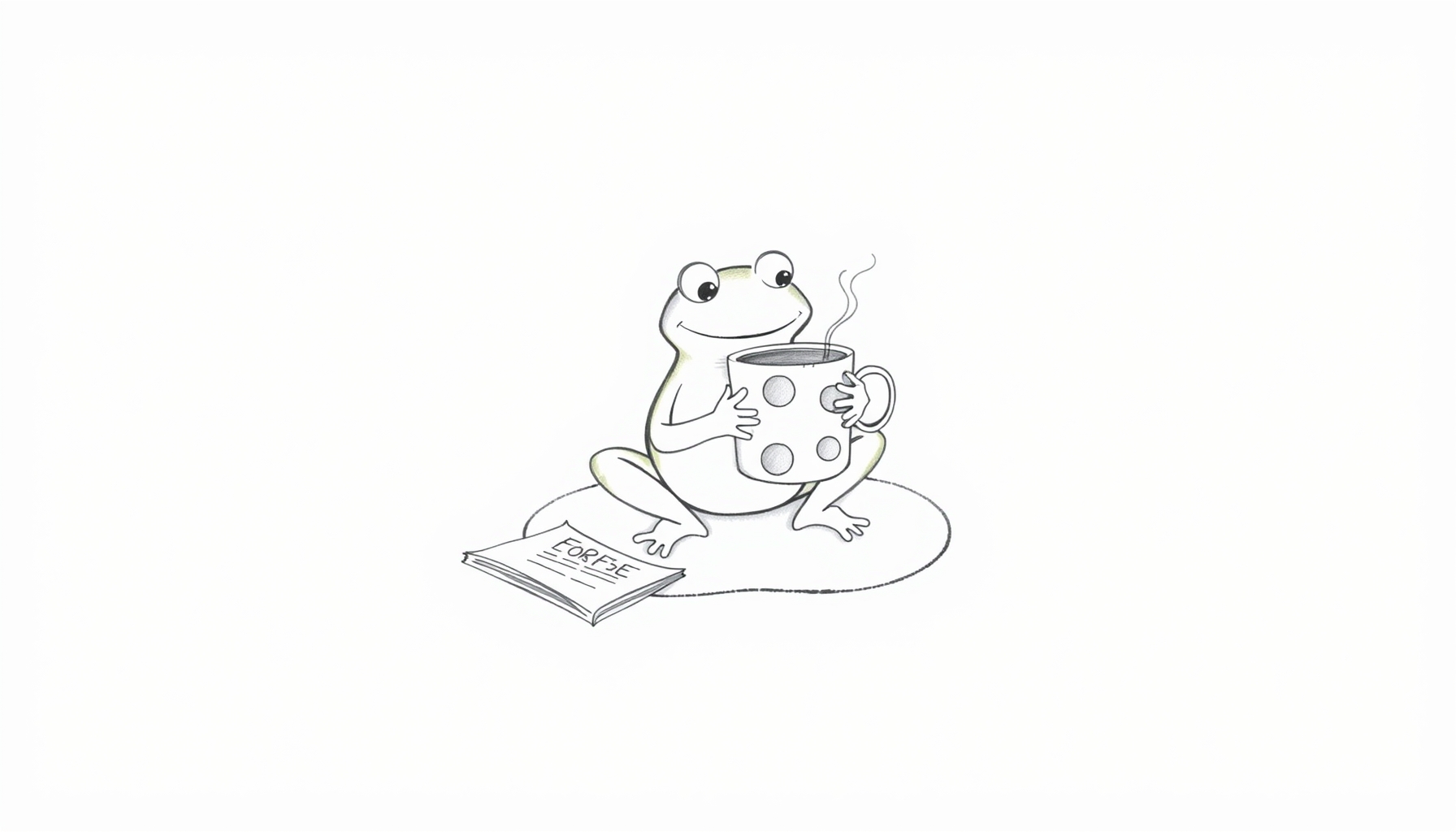 Morning-Coffee-Frog