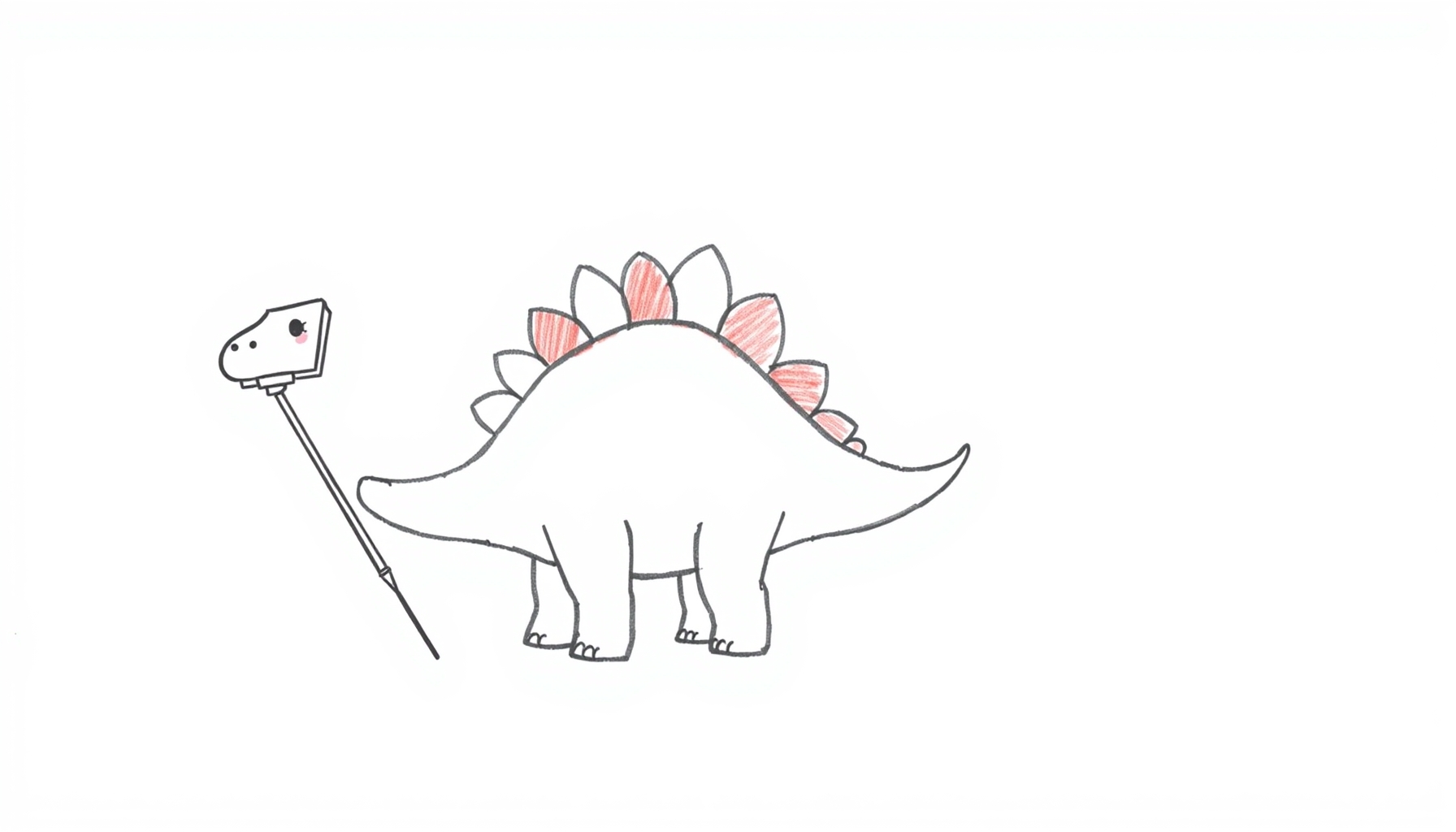 Selfie-Stegosaurus