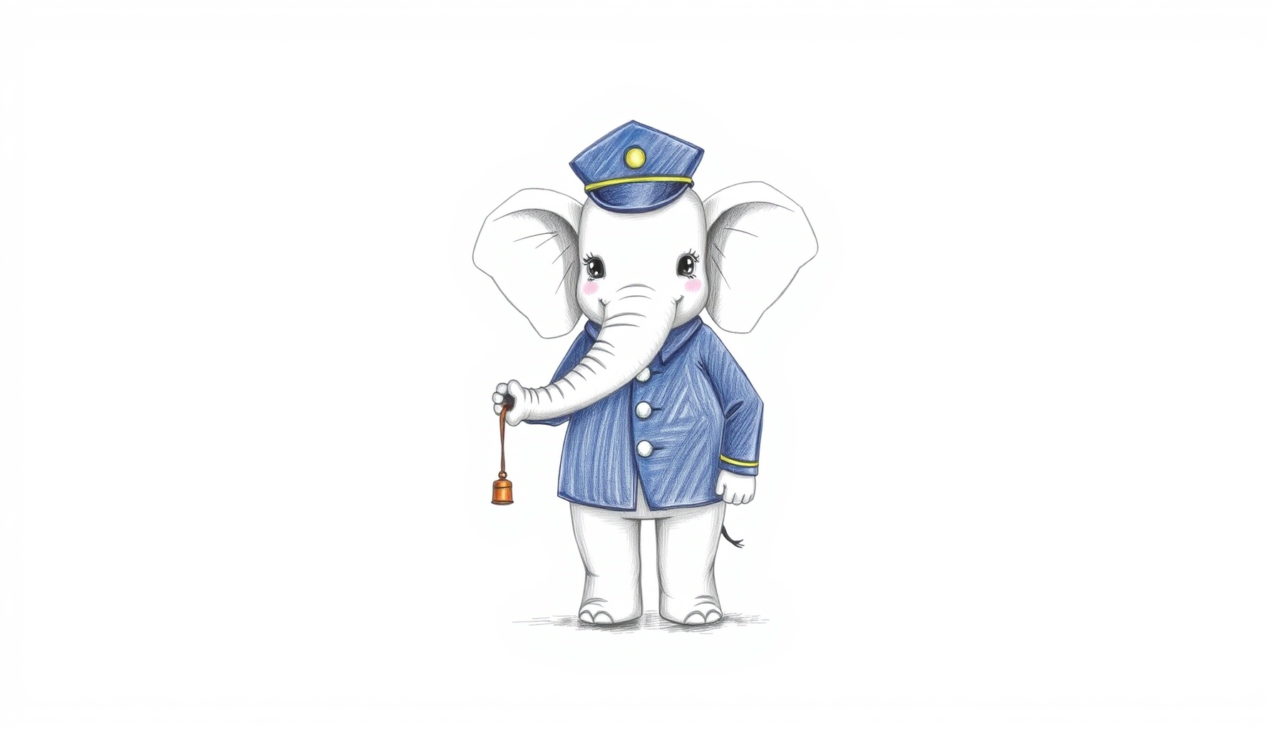 Train-Conductor-Elephant